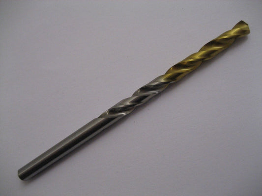 4.9mm HSSCo8 Cobalt TiN Coated Jobber Drill