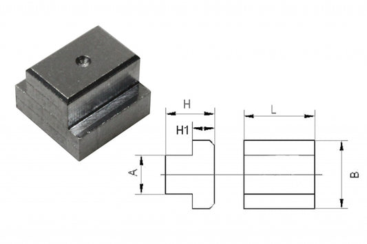 Ecrou pour rainure en T en aluminium pour rainures de 10mm